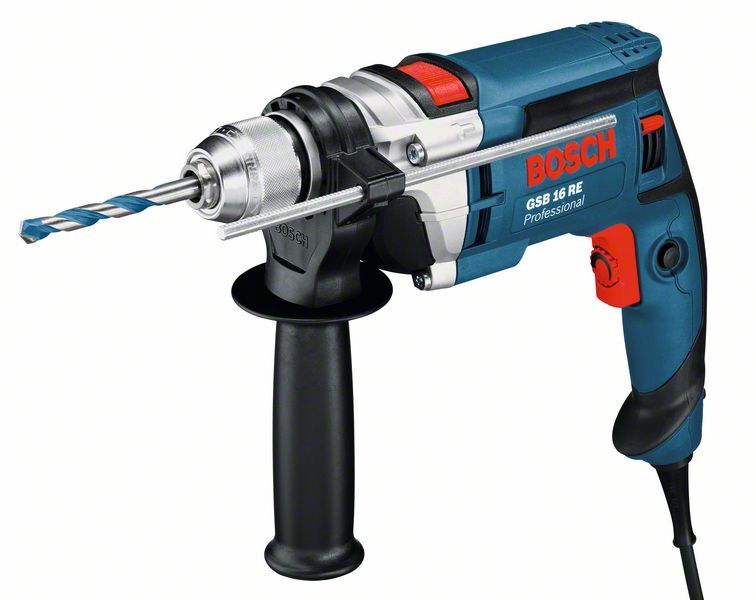 ДрельударнаяBOSCHGSB16REProfessional060114E500750Вт,кейс