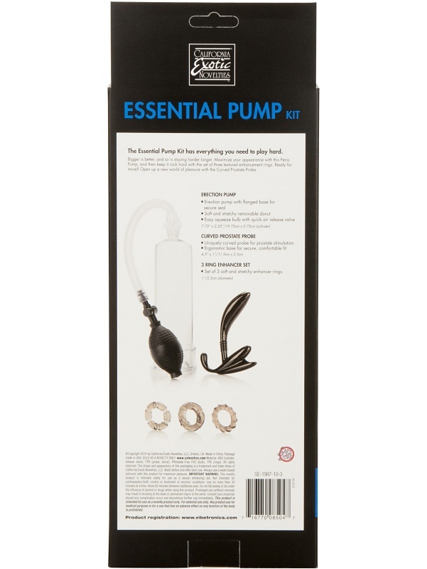 Вакуумная помпа для мужчин с насосом OPTIMUM SERIES MAGIC PUMP SE-1035-10-3 - California Exotic Novelties - Воздушные помпы - Купить