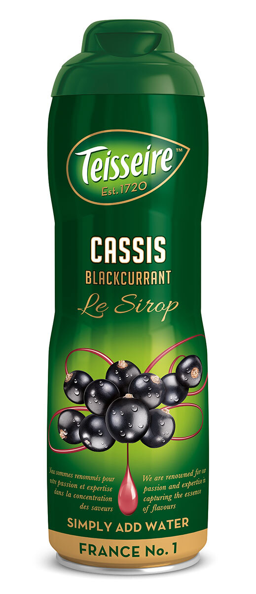 Сироп Teisseire Чёрная Смородина "Cassis/Blackcurrant"