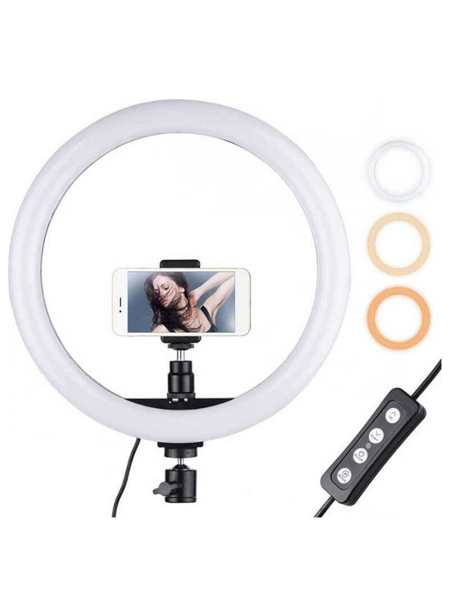 Светодиодная Кольцевая лампа Ring fill Light 26 см