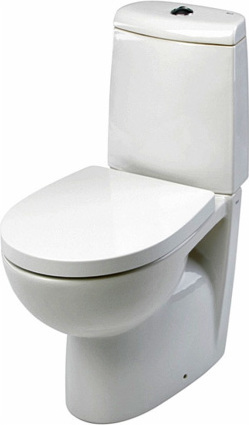 Крышка-сиденье Roca Victoria Nord ZRU9000023 петли хром - купить по ...