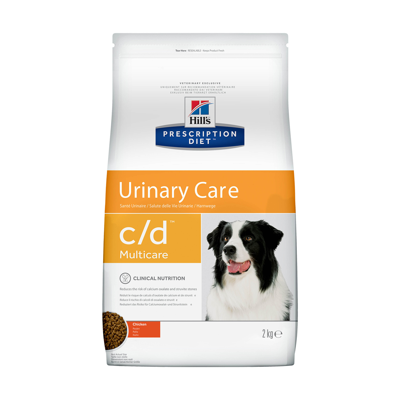Корм сухой Hill's Prescription Diet c/d Canine Urinary Tract Health, диета для собак, 2 кг - изображение