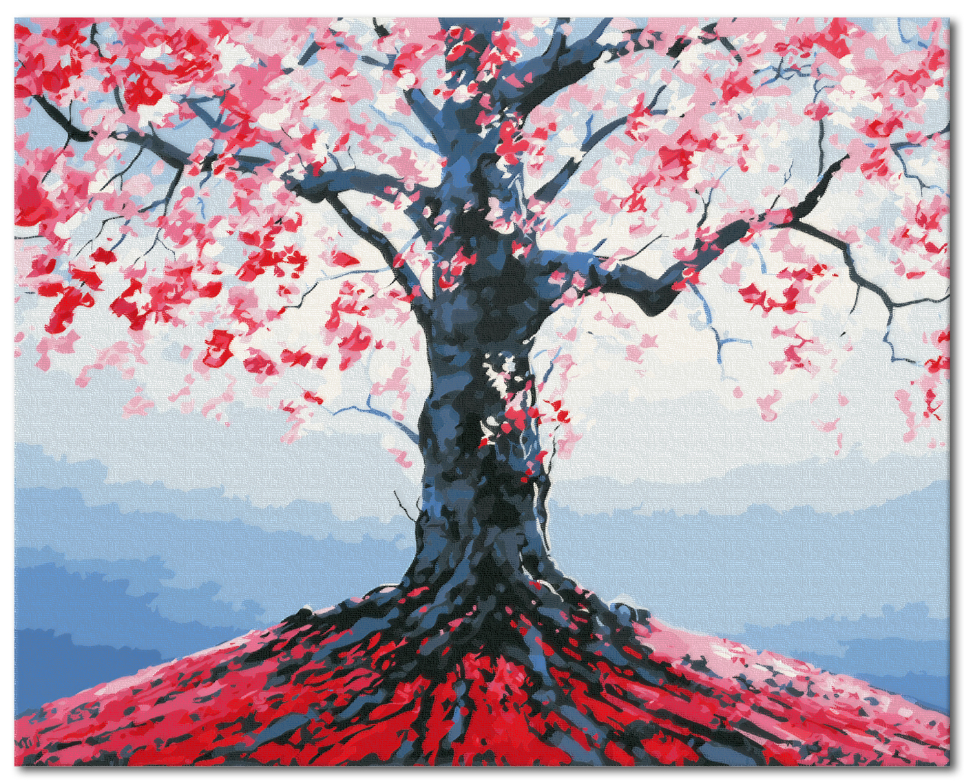 Paint tree. Австралийский художник Graham Gercken. Грэм Геркен художник деревья. Грэм Геркен розовые деревья. Австралийский художник Грэм Геркен розовые деревья.