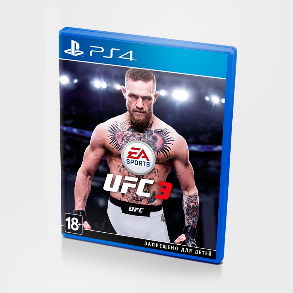 Игра UFC 3 (PlayStation 4, Русские субтитры)