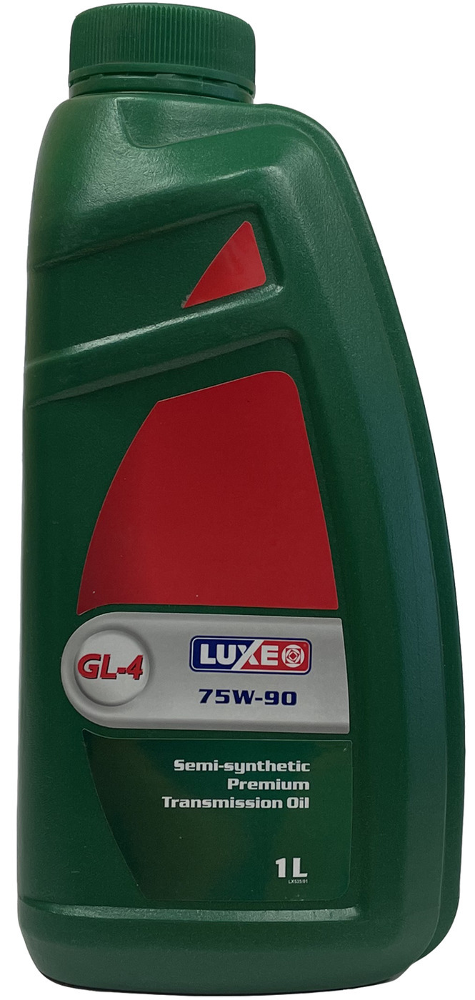 Масло трансмиссионное LUXE GL4, SAE 75W90, полусинтетическое, 1л ...