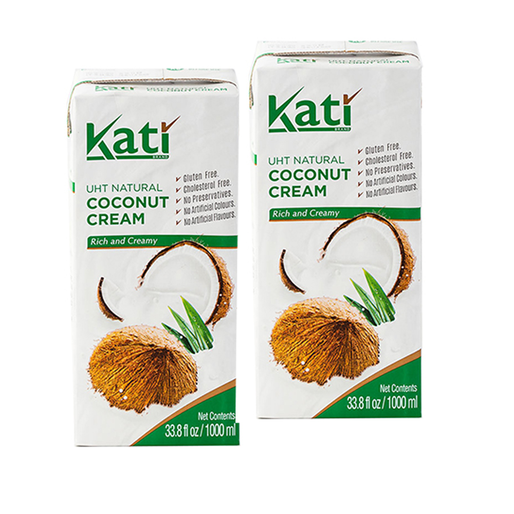 Сливки кокосовые Kati 2 шт по 1л — купить в интернет-магазине OZON с ...