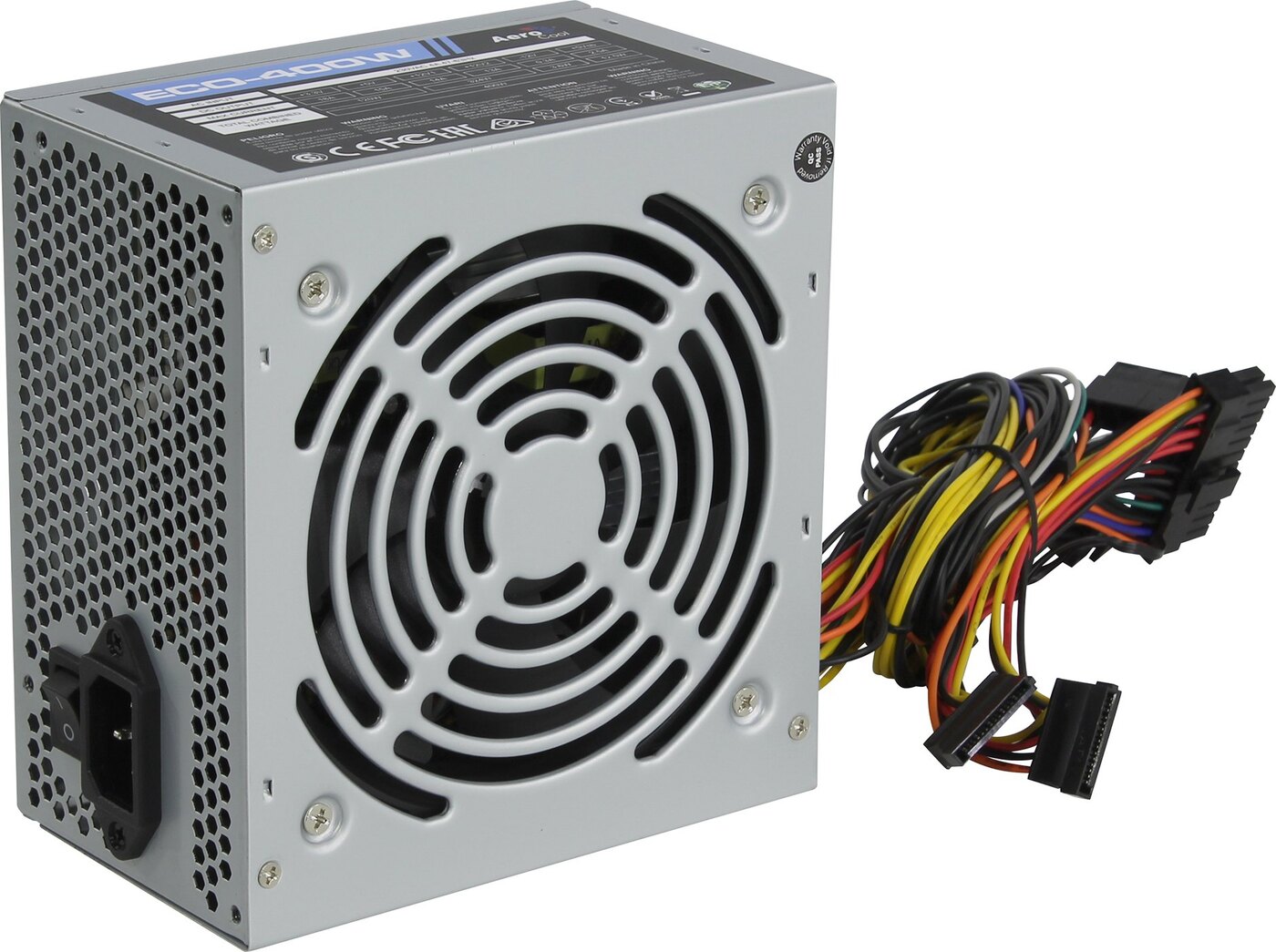 Блок питания 400W Aerocool ECO-400W ATX