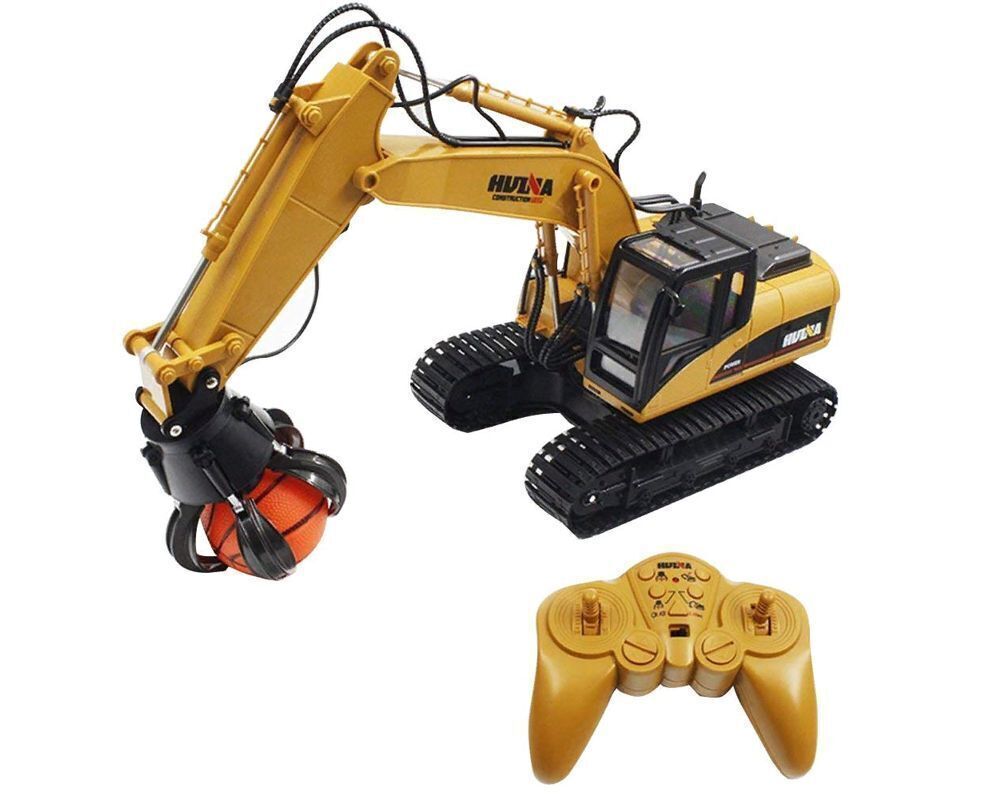Радиоуправляемый кран HUI NA TOYS масштаб 1/14 - HN1571 (2.4 гГц, 6 ...