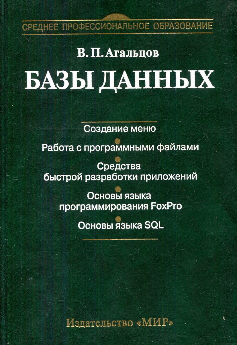 Базы данных (без CD) | Агальцов Виктор Петрович - купить с доставкой по  выгодным ценам в интернет-магазине OZON (249953449)