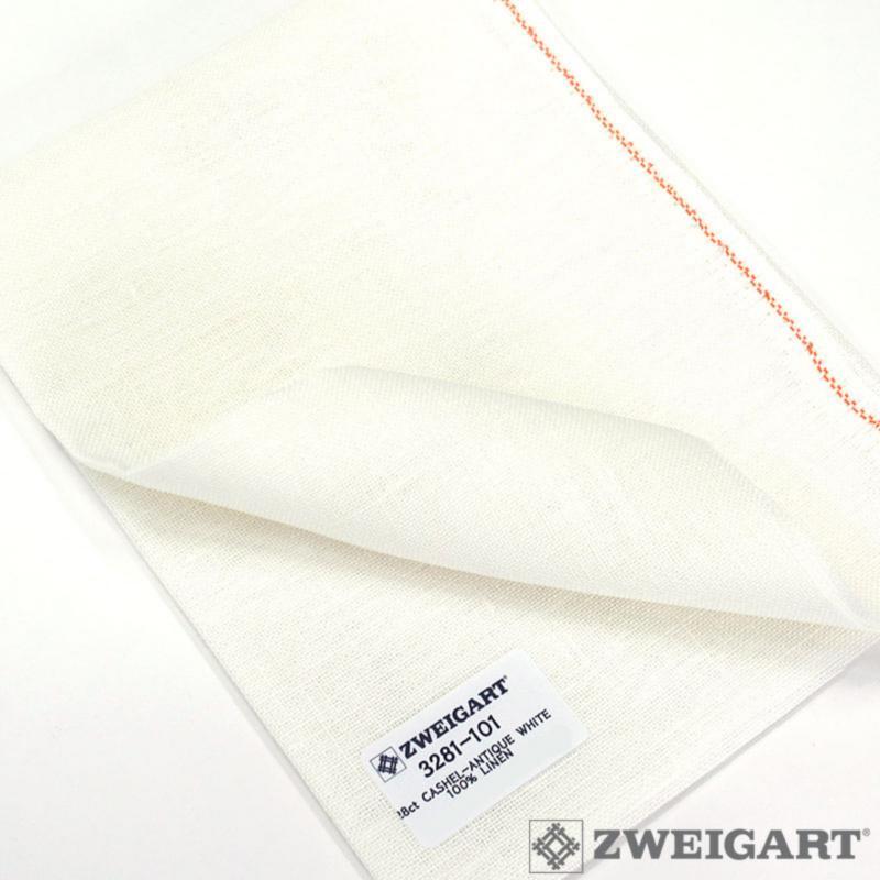 Канва для вышивания Zweigart 3281/101 Cashel 28 (35х46см) молочный