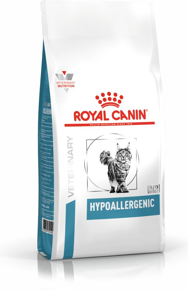 СухойкормдлякошекRoyalCaninHypoallergenicDR25Felineдиетический,припищевойаллергии,субпродукты,2,5кг