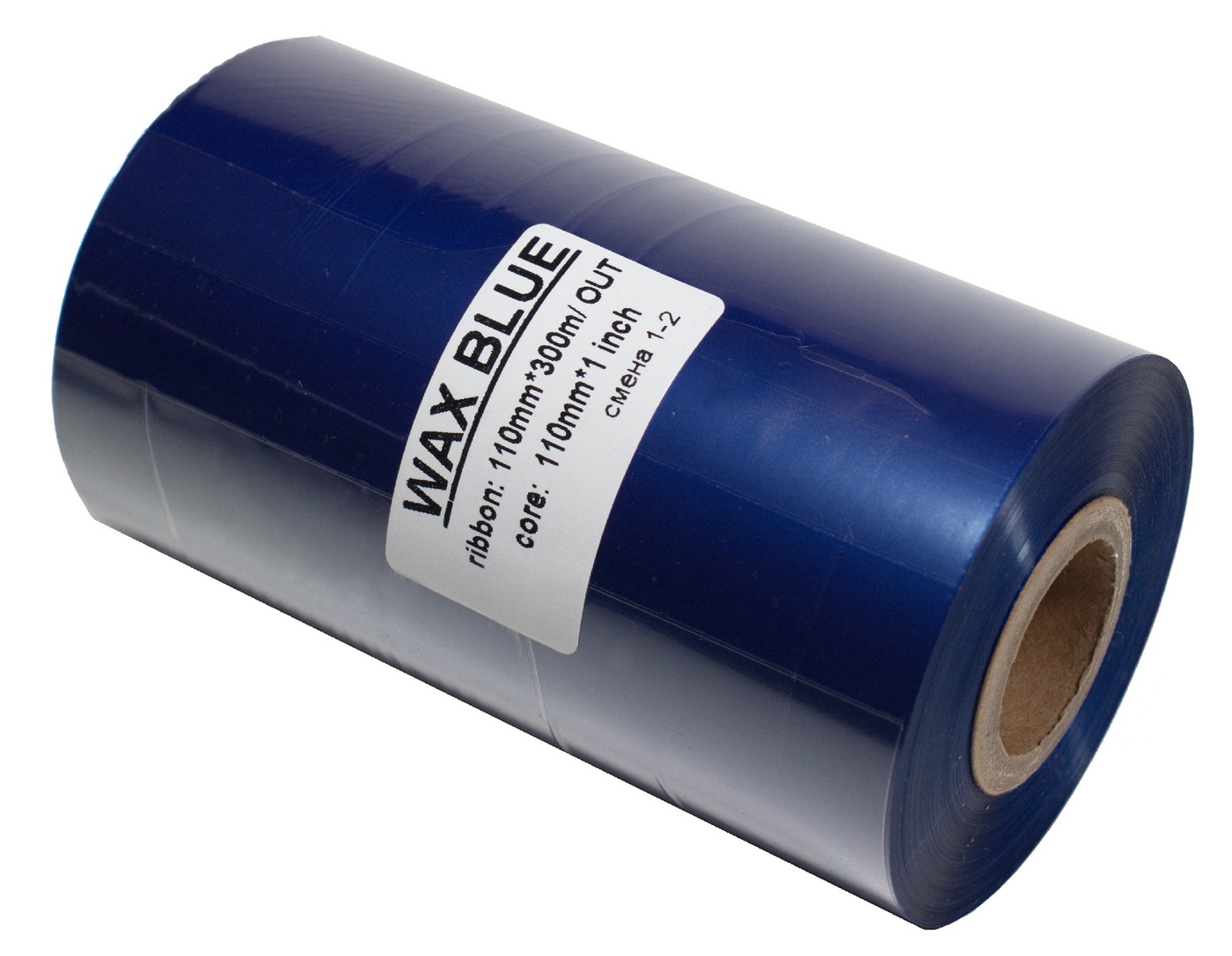 Риббон 110мм 300м. 25. Риббон термомарк. Brady i7100. Риббон wax/resin mix mild 60 мм x 300 м намотка out (диаметр втулки 25 мм).