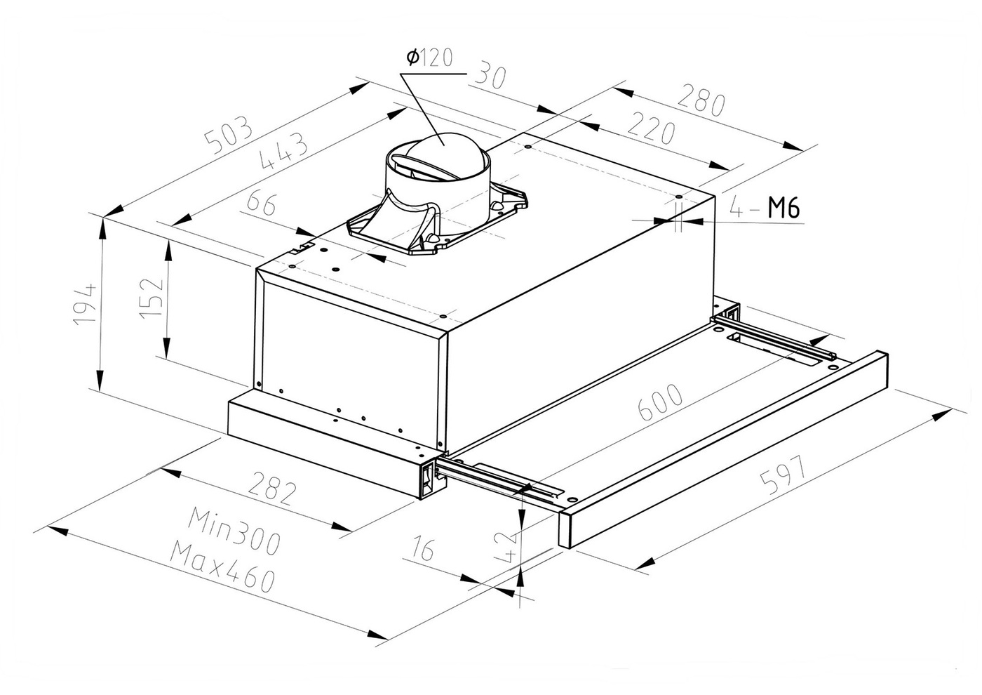 Встраиваемая Вытяжка Haier Hvx-T671b