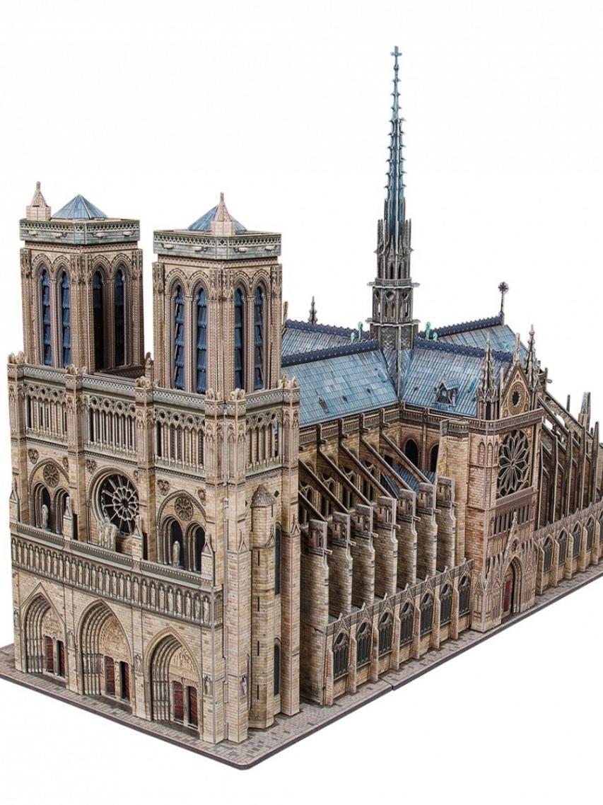 Умная Бумага. Нотр-Дам де Пари (Notre Dame de Paris). 3D Пазлы.