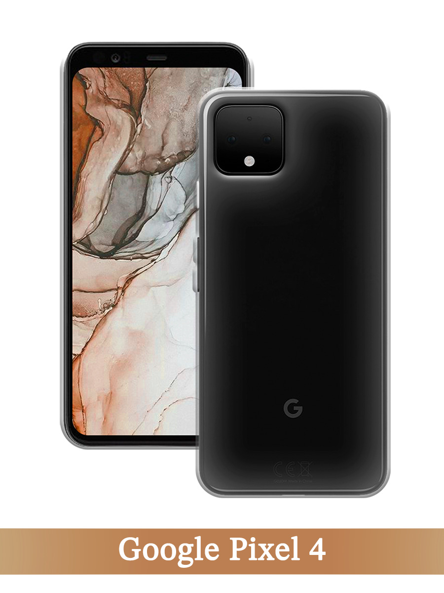 Силиконовый чехол на Google Pixel 4 / Гугл Пиксель 4 прозрачный - купить с  доставкой по выгодным ценам в интернет-магазине OZON (238735622)