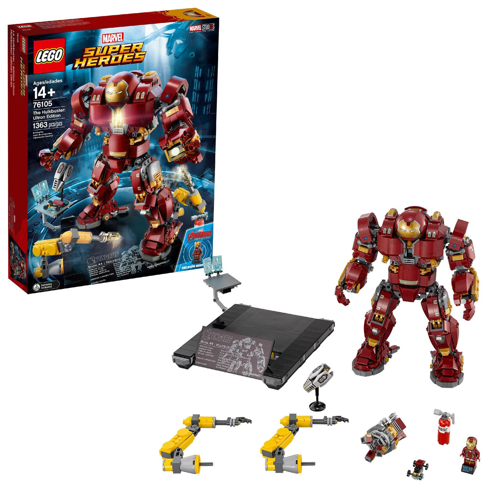 hulkbuster lego 76105