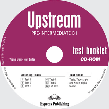 CD-ROM к сборнику тестевых заданий и упражнений по английскому языку / Upstream Pre-Intermediate B1 Test Booklet CD-ROM