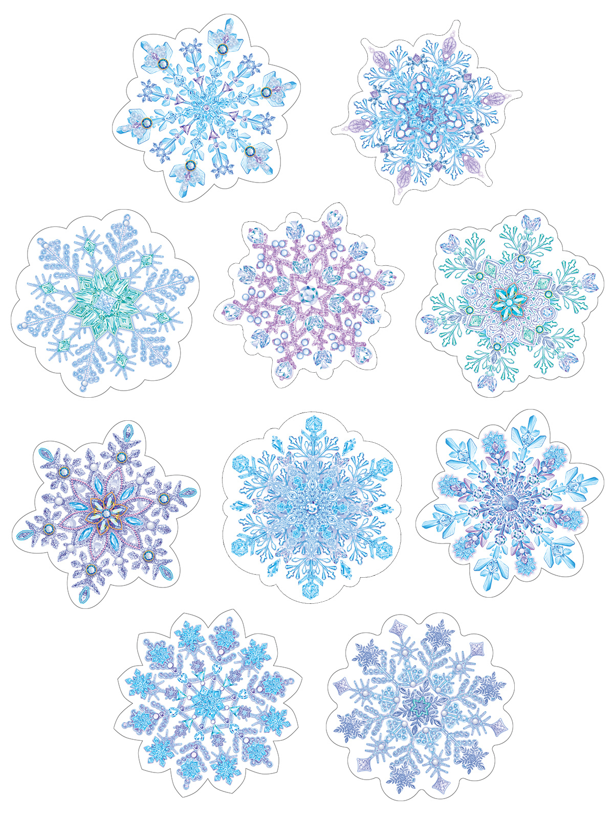 снежинки вырубные. макет снежинки. 10 снежинок. стикер снежинка. 10 снежинок.
