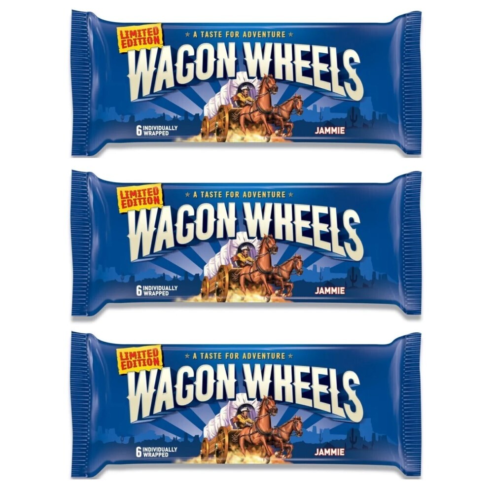 Печенье Wagon Wheels Jammie в шоколаде с прослойкой из суфле и джема