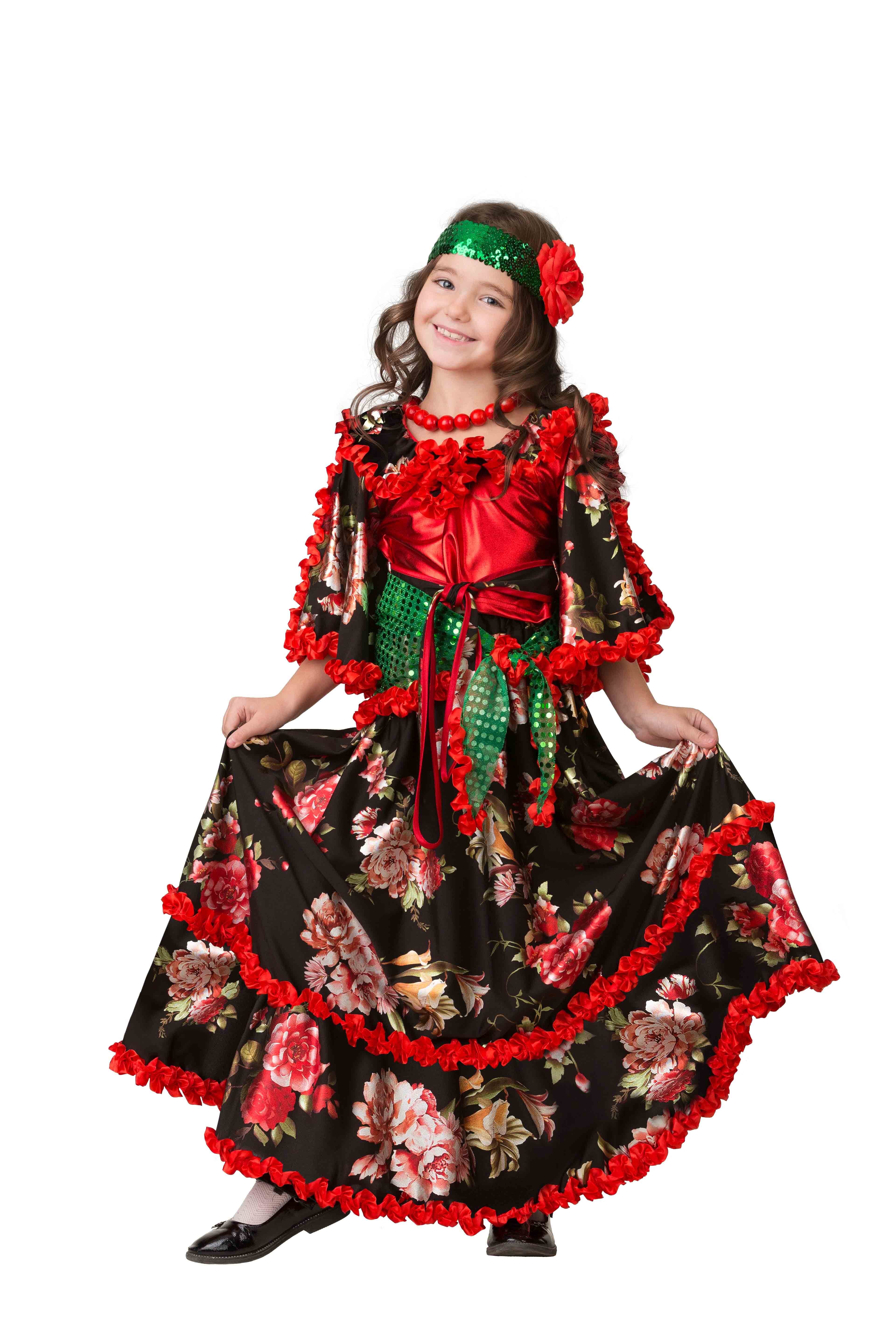 Цыганский костюм для девушки
