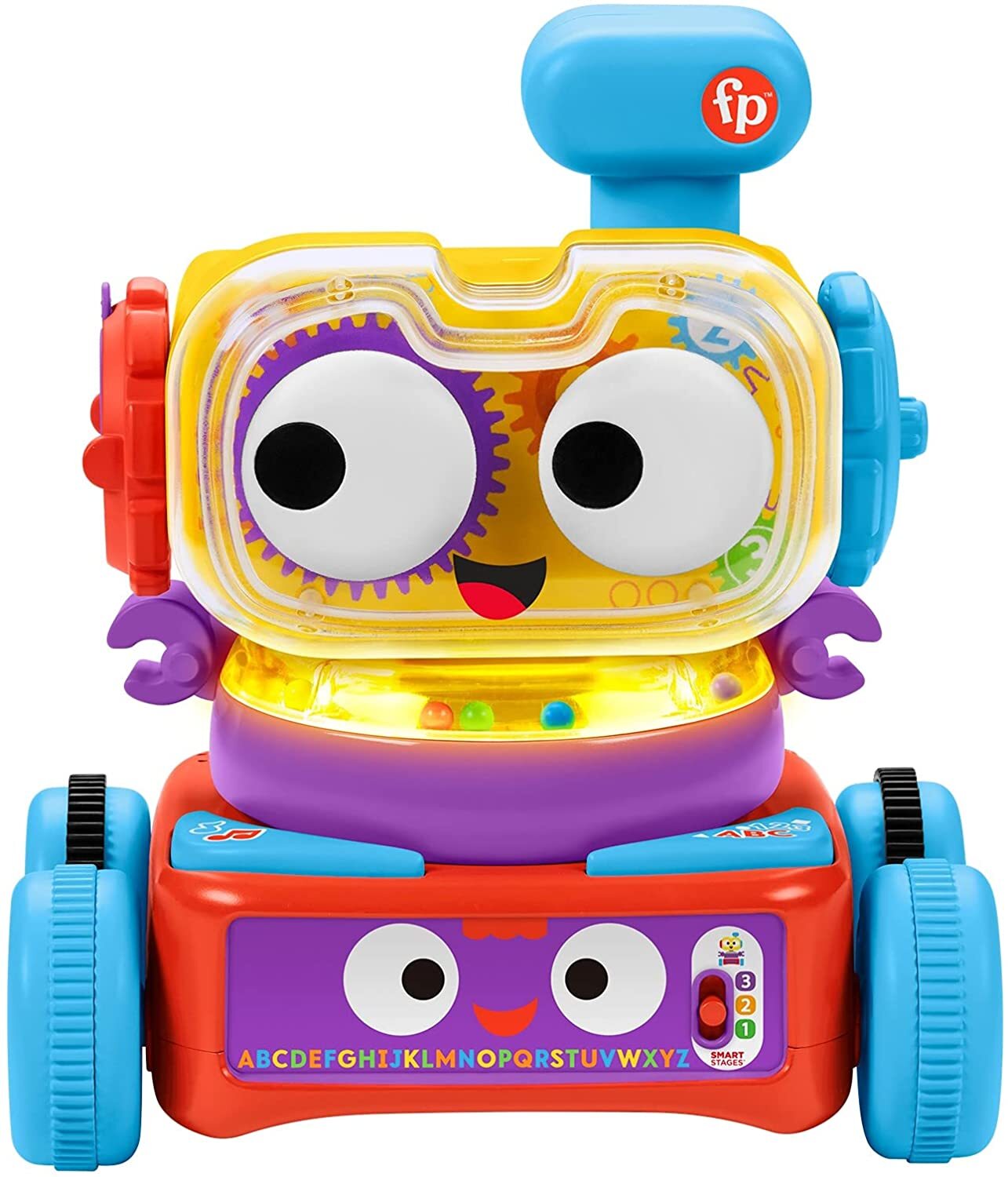 Интерактивная играшка робот 4 в одном Fisher-Price 4-in-1 Ultimate Learning  Bot - купить с доставкой по выгодным ценам в интернет-магазине OZON  (324241008)