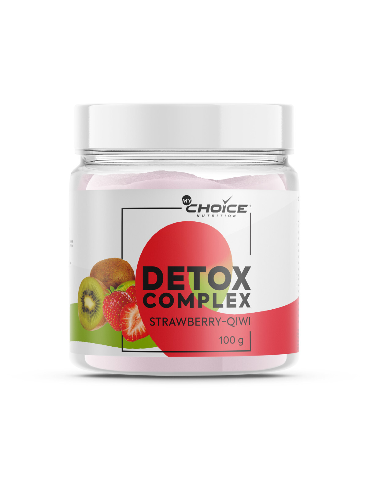 Напиток дренажный MyChoice Nutrition Detox Complex (100 г), клубника ...