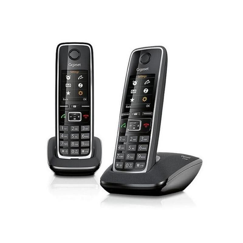 Радиотелефон Dect Gigaset C530 DUO черный (2 трубки) — купить в ...