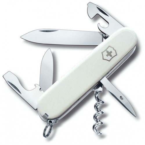 Нож складной VICTORINOX Spartan, 91 мм, 12 функций, белый 1.3603.7