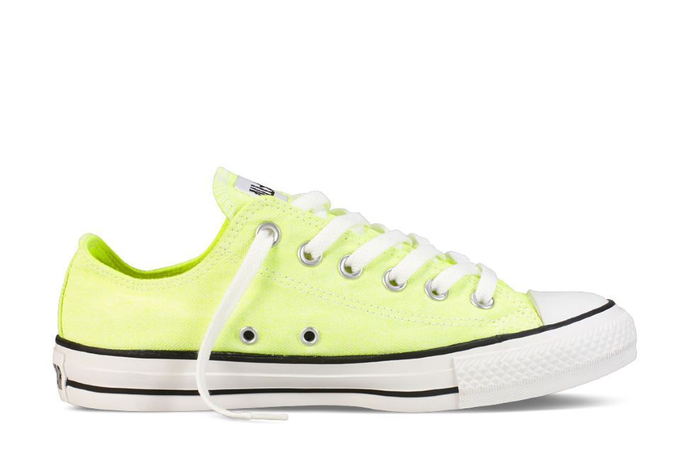yellow chuck taylor