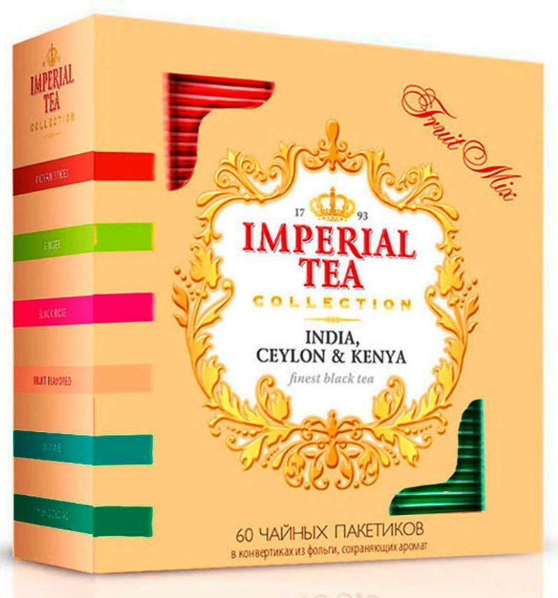 Чай Императорский Коллекционный. India, Ceylon & Kenya Fruit mix. 60 ...