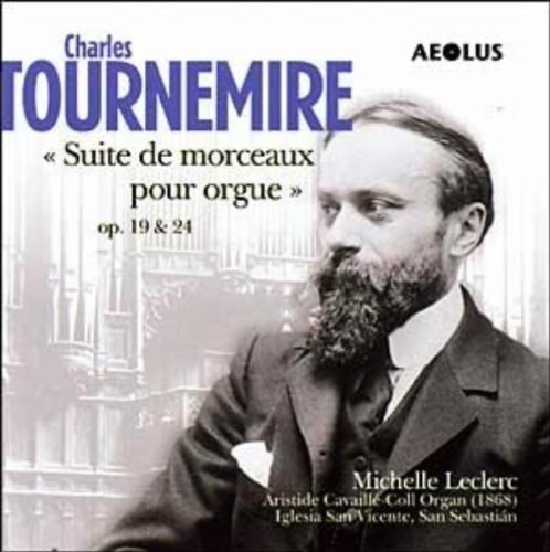 AUDIO CD Tournemire: Suite de Morceaux Pour Orgue. 1 CD