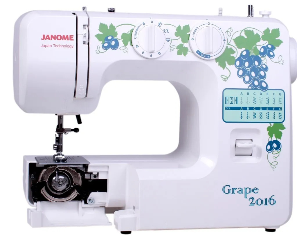 Как разобрать машинку janome. Швейная машина Janome grape 2016. Швейная машина Janome grape 2016 белый. Швейная машина Janome grape 2016, белый швейная машина Janome grape 2016. Janome Japan Technology швейная машинка.