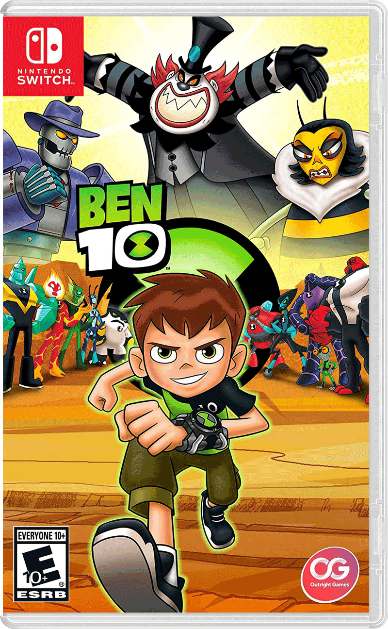 Игра Ben 10 (Nintendo Switch, Английская версия) купить по низкой цене с  доставкой в интернет-магазине OZON (352789029)