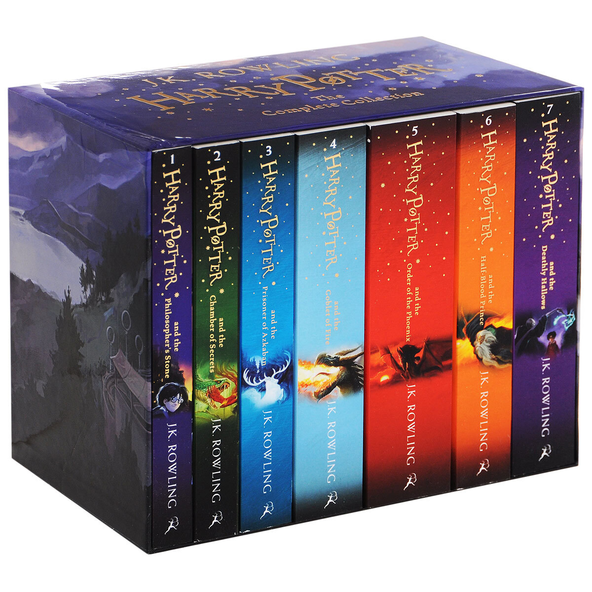 Поттер последовательность книг. Harry Potter. The complete collection (комплект из 7 книг).