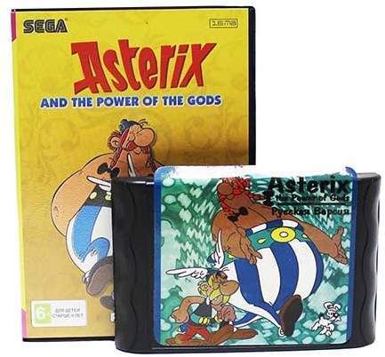 Asterix and the Power of the Gods (Астерикс и Сила Богов) - продолжение игры про приключения Астерикса и Обеликса