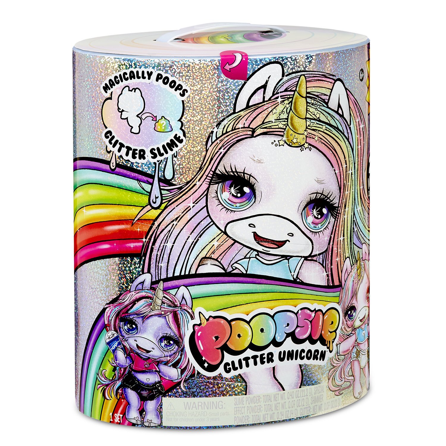 Poopsie Surprise Unicorn 561132 Единорог блестящий розовый