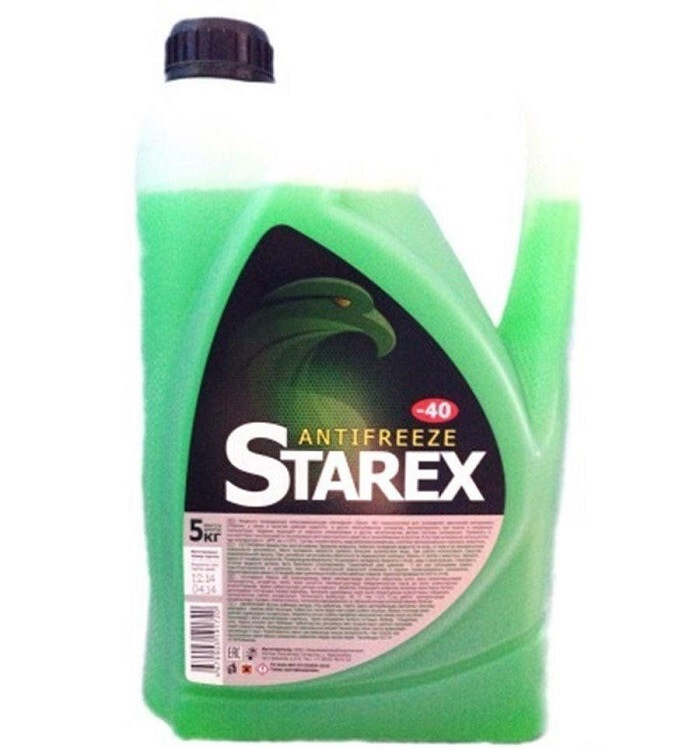 Антифриз STAREX Green (Север) G11 5кг (700616)