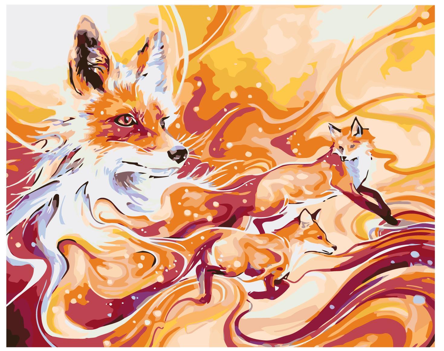 Flaming fox. Кицунэ лиса. Огненная лисица Кицунэ. Лисий огонь Кицунэ. Картина Кицунэ лиса.