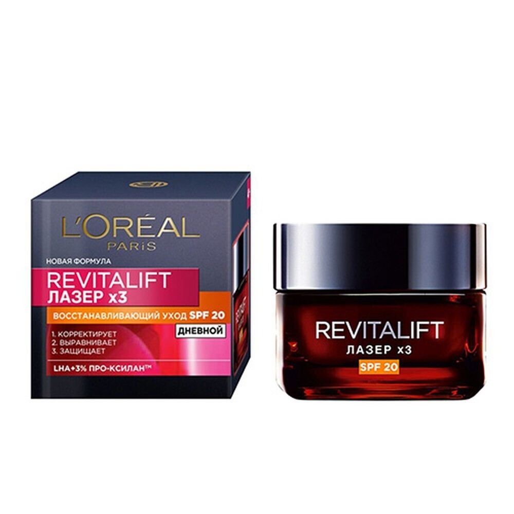 Лореаль 20. Крем l'Oreal Paris Revitalift лазер x3 дневной 50 мл. Крем лореаль с SPF. L'Oreal Paris крем для лица Revitalift Laser x3 восстанавливающий уход spf20 50 мл. L'Oreal Revitalift Laser x3 дневной отзывы.