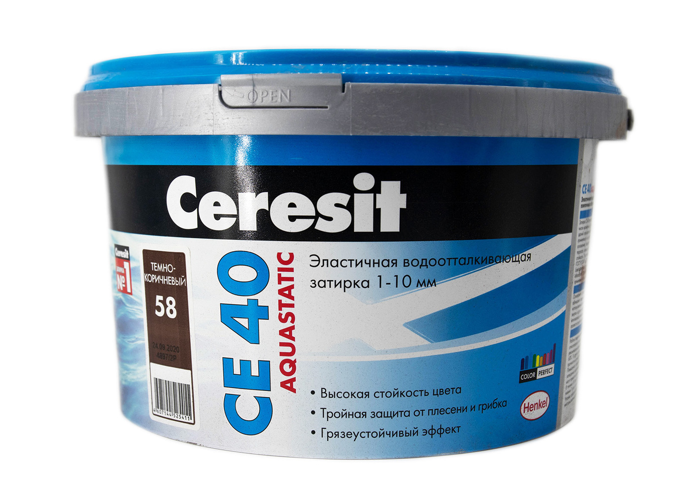 Затирка Ceresit ce40 графит