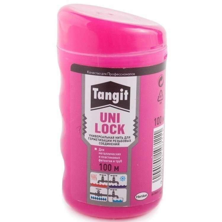 Нить tangit uni lock для герметизации резьбовых соединений 80 м