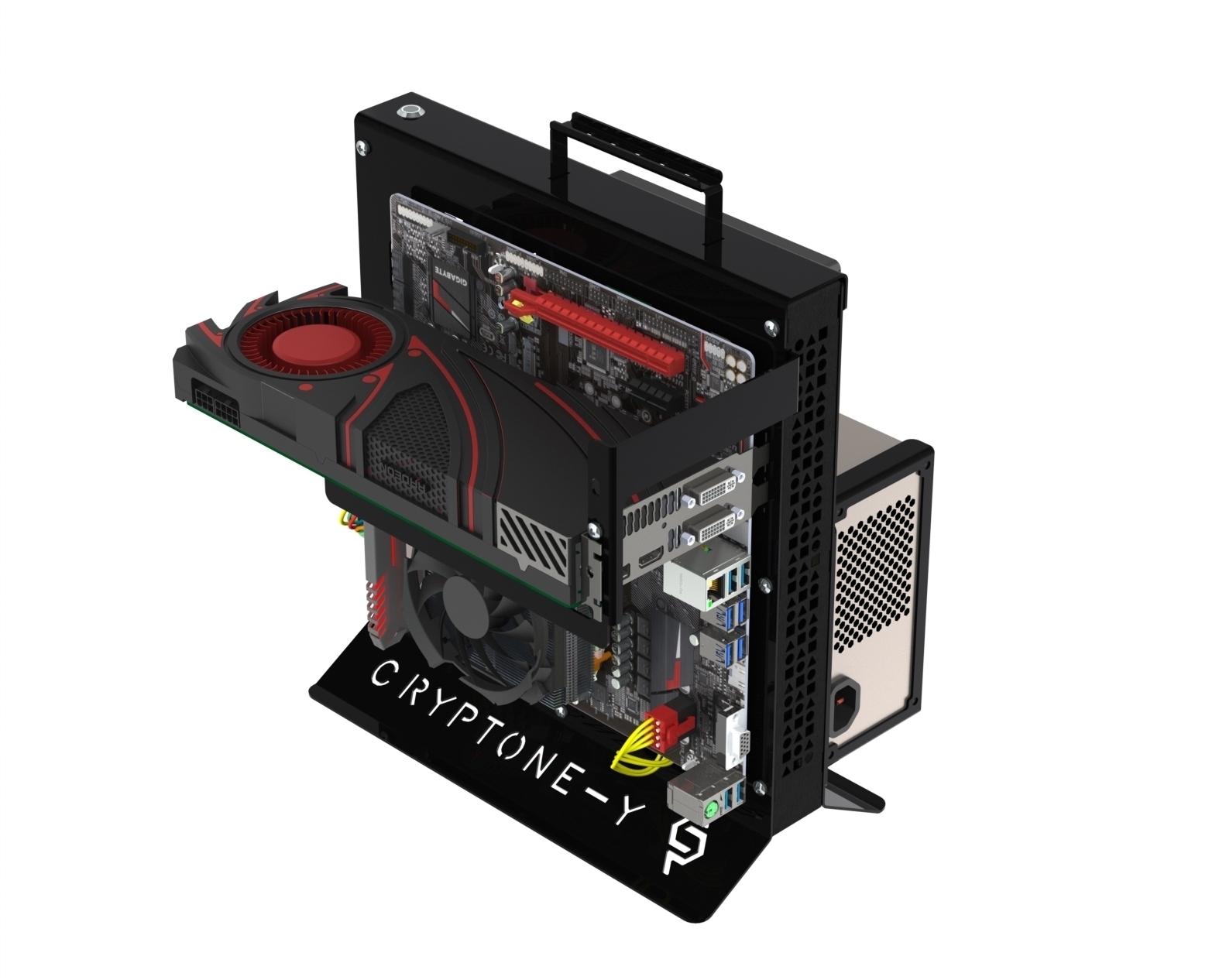 Характеристики Открытый компьютерный корпус Открытый компьютерный стенд ...