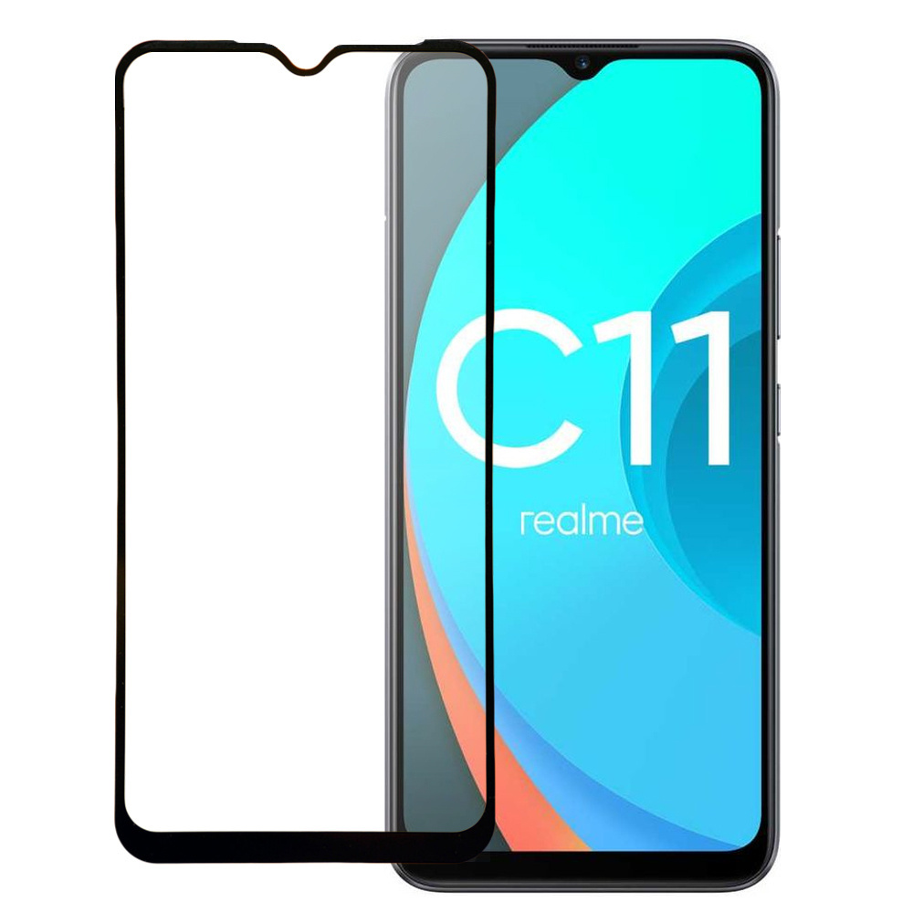 Защитное стекло для Realme C11 Mobile Systems - купить с доставкой по  выгодным ценам в интернет-магазине OZON (475493573)