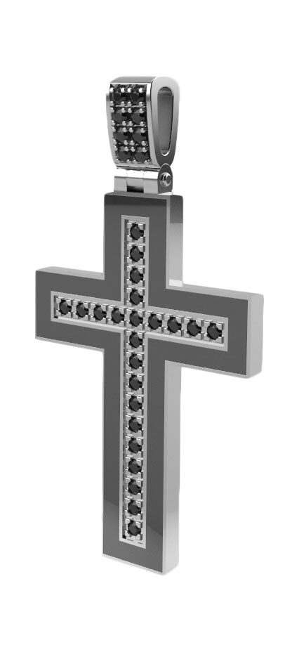 GRAF КОЛЬЦОВ Крестик FJ-KR11/S — купить в интернет-магазине OZON с ...