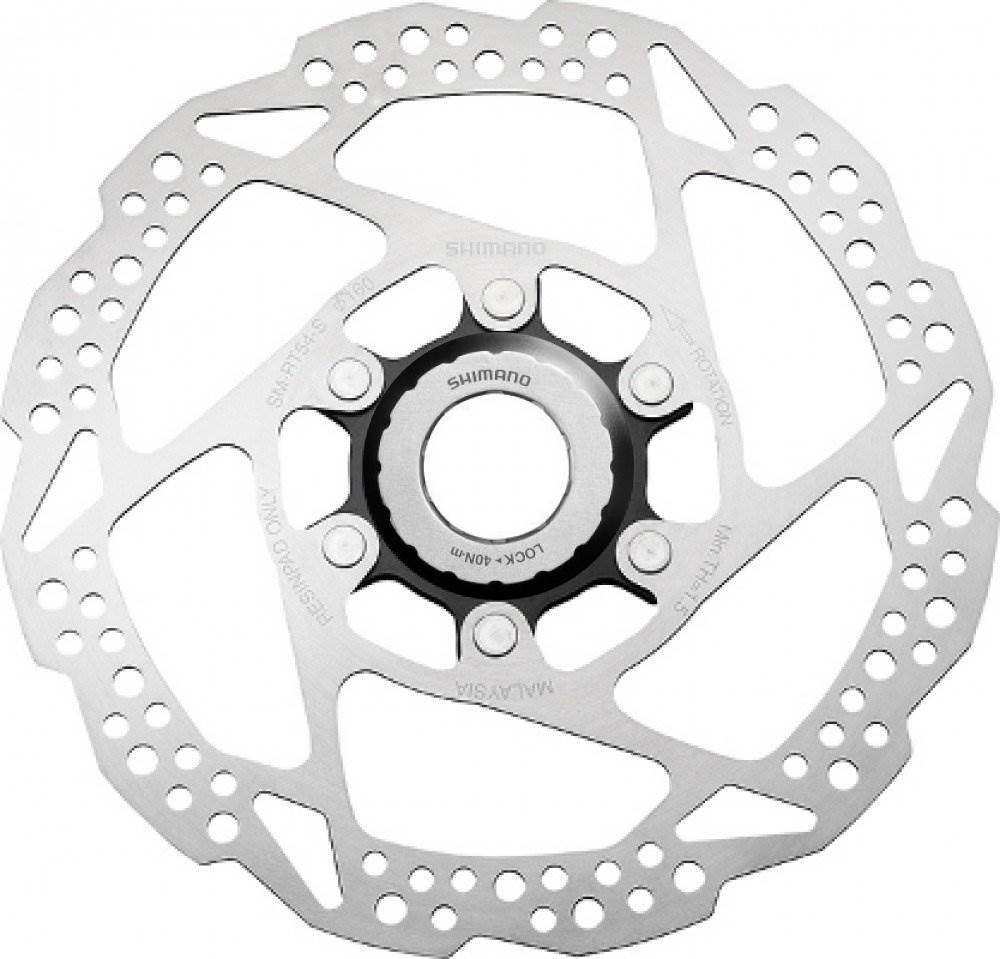 Тормознойдиск(ротор)ShimanoSM-RT54,160мм,внешнийCenterLock,ESMRT54ME