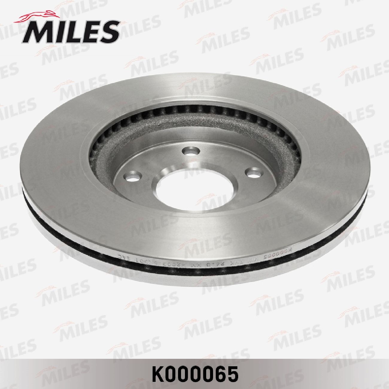 ДисктормознойпереднийMILESK000065дляа/мNissanQashqaiJ10,X-TrailT31,296x26мм.