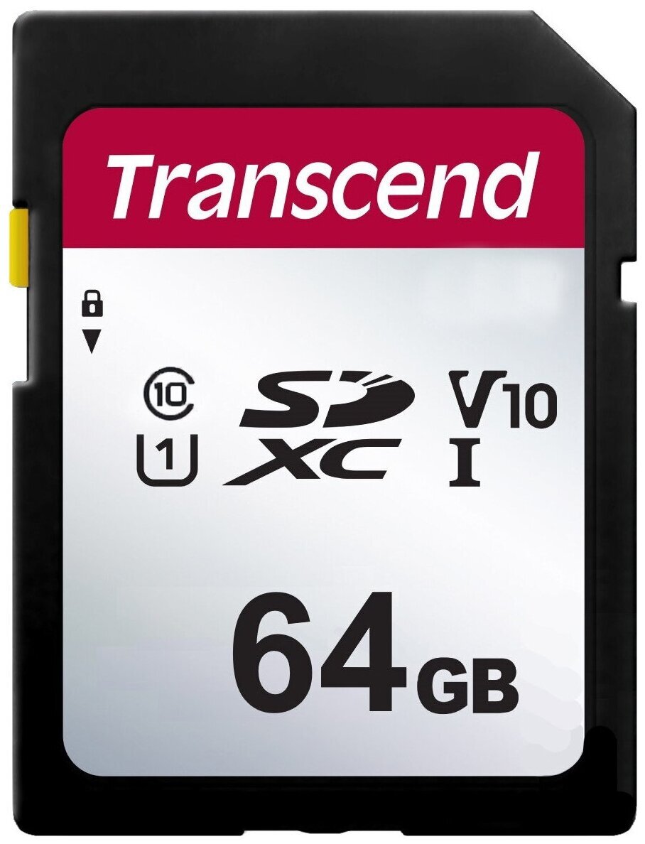 Карта памяти sdxc 64 гб transcend