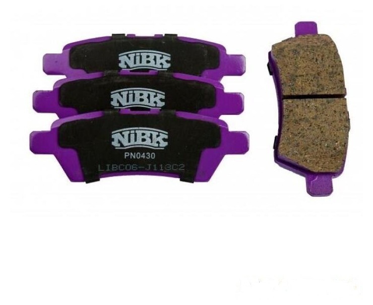 Колодки задние nibk. Pn0415. NIBK pn0430 колодки задние