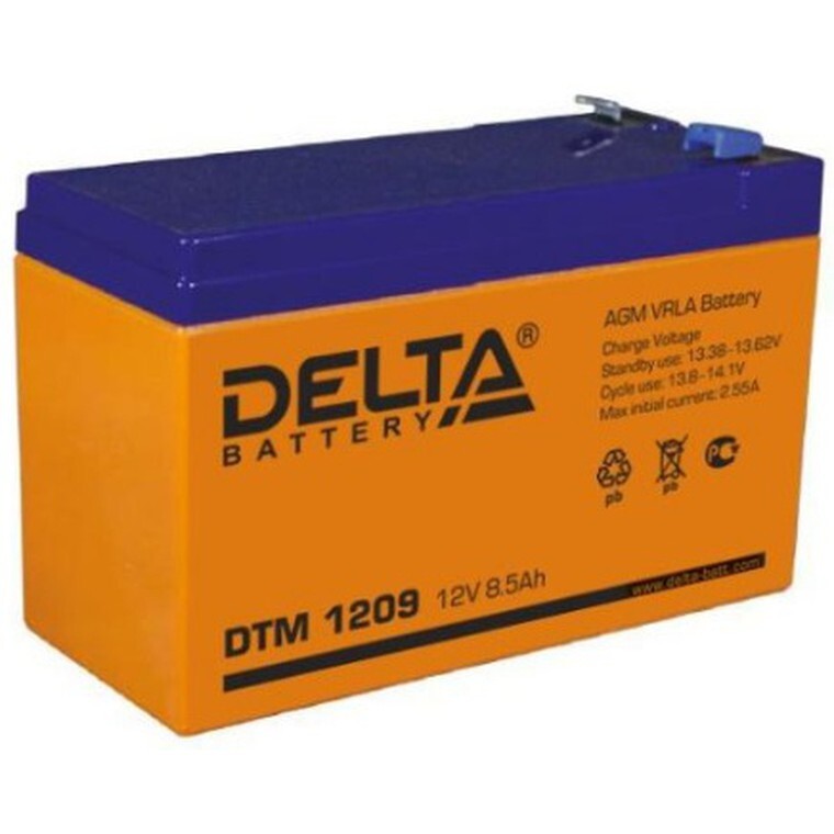 АккумуляторнаяБатареяDeltaDtm1209(12V/9Ah)