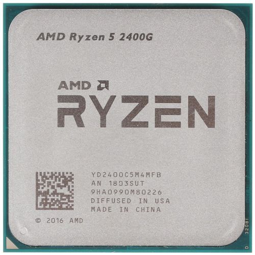 AMDПроцессорRyzen52400GYD2400C5M4MFBOEMOEM(безкулера)